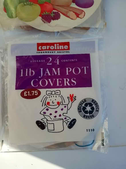 Photo of free Jam jar covers (Calne SN11) #2