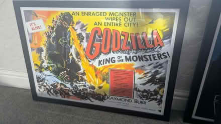 Photo of free Godzilla movie poster print (Bromborough Rake, CH62) #1