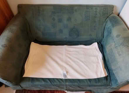 Photo of free Small Two Person Sofa Bed (Stroud GL5) #2