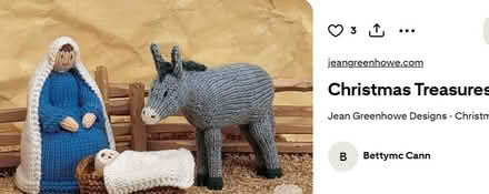 Photo of free Jean Greenhowe knitting donkey (wa1) #1