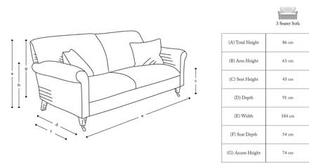 Photo of free 3 seater sofa (Upper Cam) #2