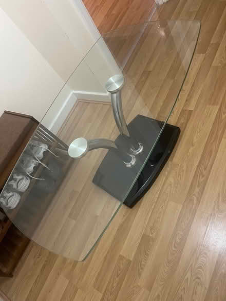 Photo of free glass coffee table (E15 2LE) #1