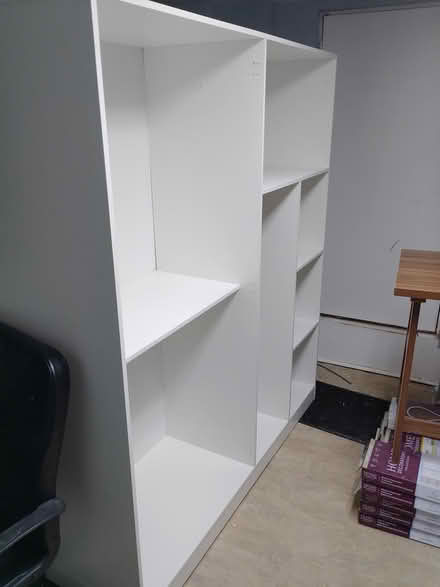 Photo of free Tall White Shelves (Brookland - NE) #1
