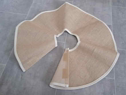 Photo of free Jute Christmas tree skirt (Boughton Monchelsea ME17) #2