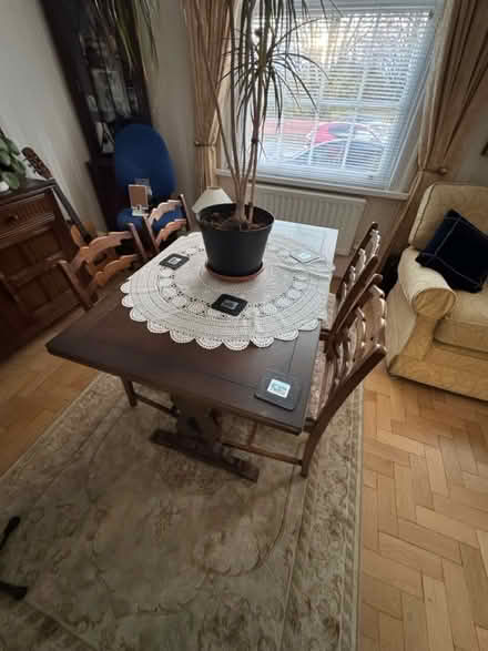 Photo of free Dining table and 4 chairs (Cardiff CF23) #4