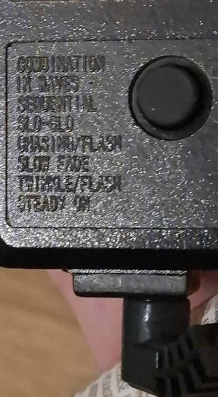 Photo of free Christmas lights (4) - 360, warm white, plug in, dark green wire (Boughton Monchelsea ME17) #3