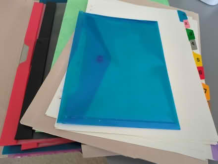 Photo of free Folders and index tabs (Overslade CV22) #1