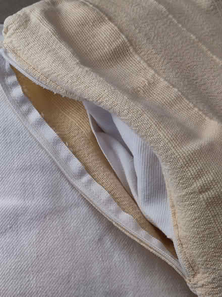 Photo of free 2 small cushions with removable covers (Henleaze Ward BS9) #3