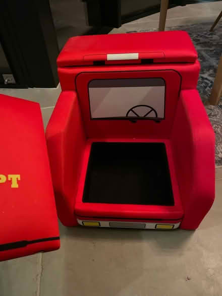 Photo of free Kids chair with storage (Leigh woods) #2