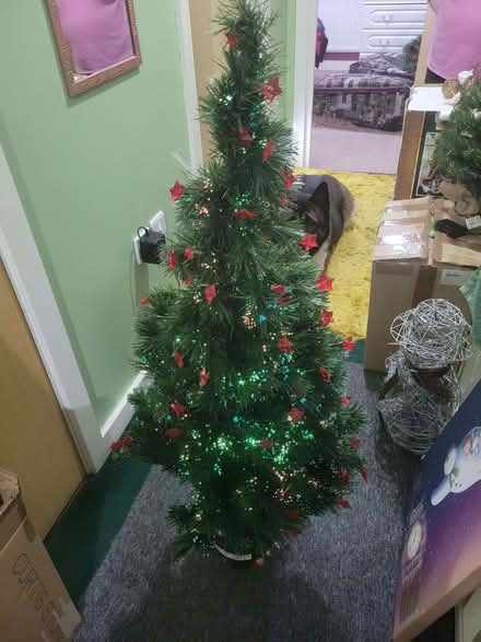 Photo of free Fibre optic Christmas Tree 4ft (Leavesden WD25) #1