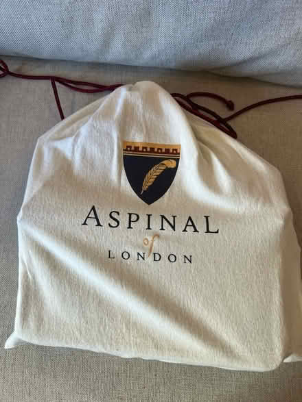 Photo of free Aspinal black briefcase (Hamilton Heights) #1