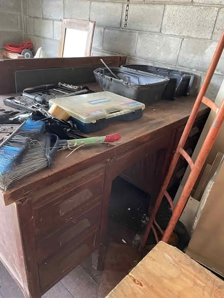 Photo of free Big solid wood office desk (Bloor and Ossington) #1