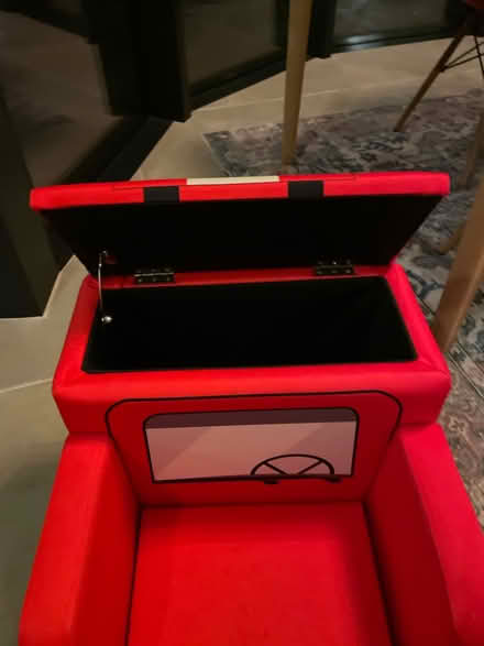 Photo of free Kids chair with storage (Leigh woods) #3