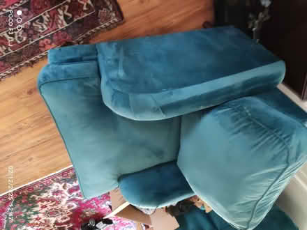 Photo of free John Lewis Teal Blue Armchair (Paddington WA1) #2