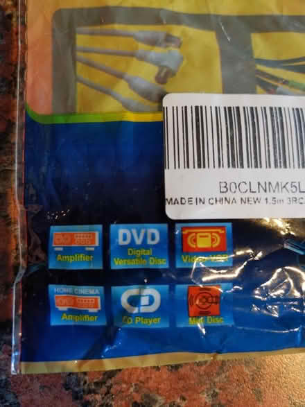 Photo of free Red white and yellow RCA cable (Staplehurst TN12) #3