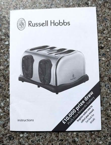 Photo of free Russell Hobbs 4 Slice Toaster (Gleadless S12) #2