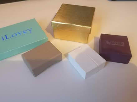 Photo of free Five jewelry / gift boxes (Streatham SW16) #1