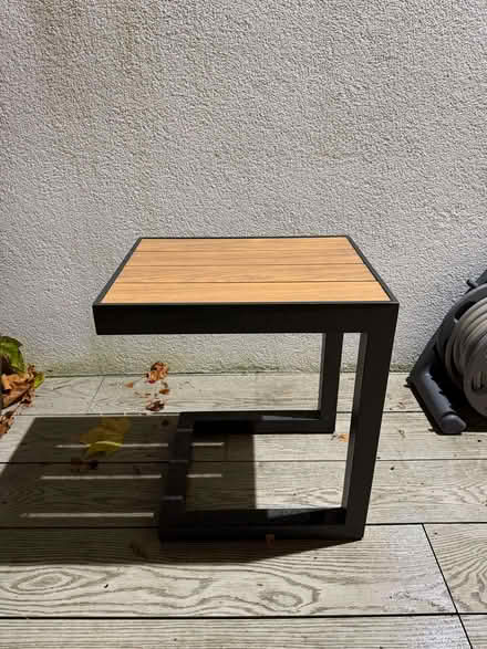 Photo of free Small outdoor table (Walham Green SW6) #1