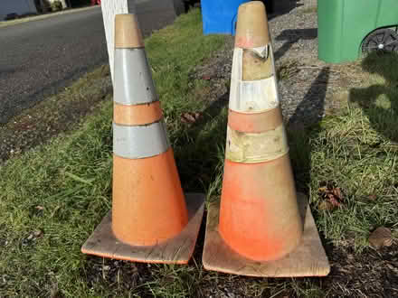 Photo of free 2 Safety Cones - still functional (Shoreline) #1