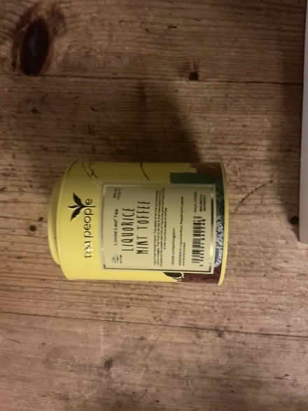 Photo of free One tin of Tea People liquorice mint toffee collection only from Wivenhoe (Fordstreet CO6) #2