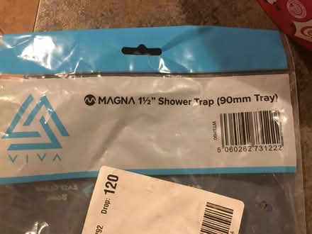 Photo of free Unused Magna 1 1/2 inch shower trap brackets 90 mm tray) (Malvern Link WR13) #2