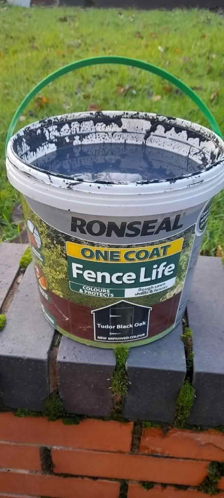 Photo of free Fence paint (Littleover DE23) #1