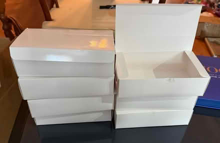 Photo of free 7 Empty white boxes (Mississauga/ Streetsville) #1