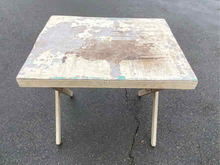 Photo of free Folding card table - upcycling project (Gorse Hill GU22) #3