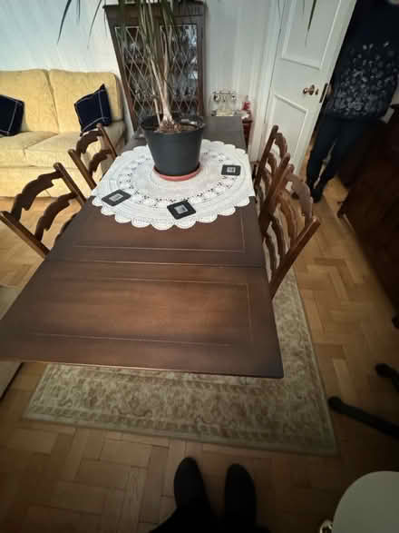 Photo of free Dining table and 4 chairs (Cardiff CF23) #3