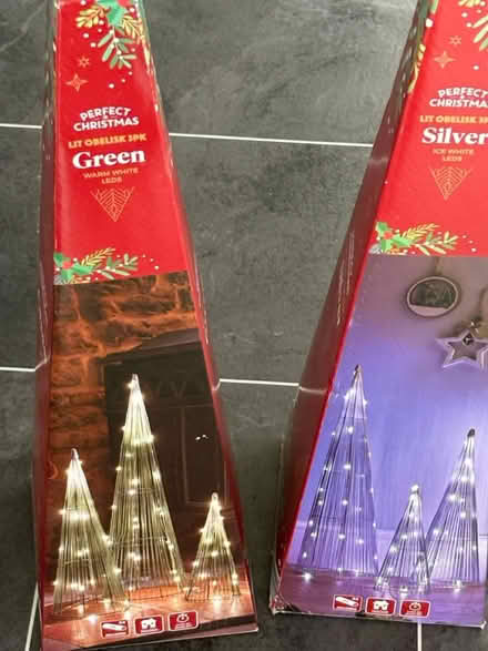 Photo of free Xmas obelisks (Victoria rd Edmonton N9) #3