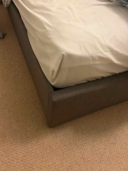 Photo of free disassembled grey bed frame (Banstead SM7) #1