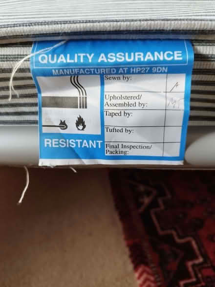 Photo of free Sofabed double bed size with fire label (Cainscross GL5) #2