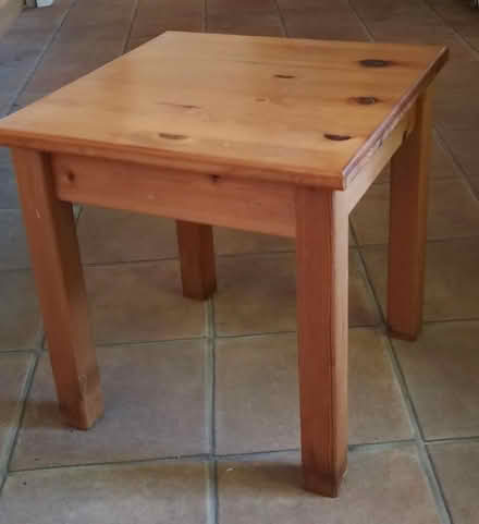 Photo of free Small wooden table (Eastbourne BN21 2) #1