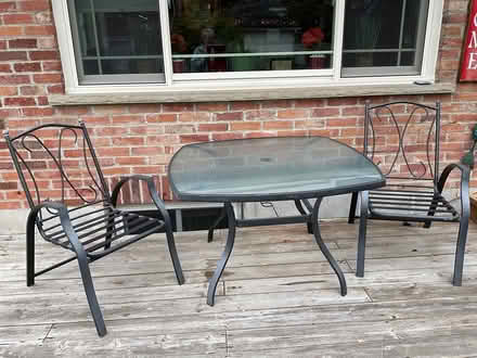 Photo of free Patio furniture (Bowmanville) #1