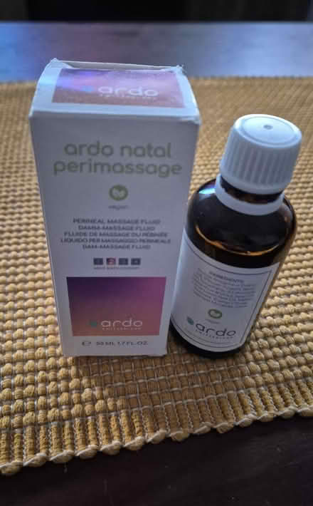 Photo of free Ardo perineal massage oil (E3 4) #1