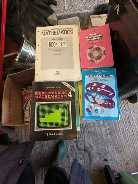 Photo of free Collection of maths books (Lambridge Larkhall Bath) #4