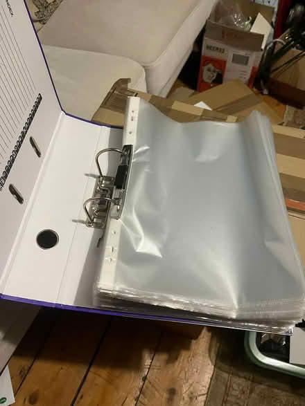 Photo of free Lever arch and ring folders (Finsbury Park N4) #3