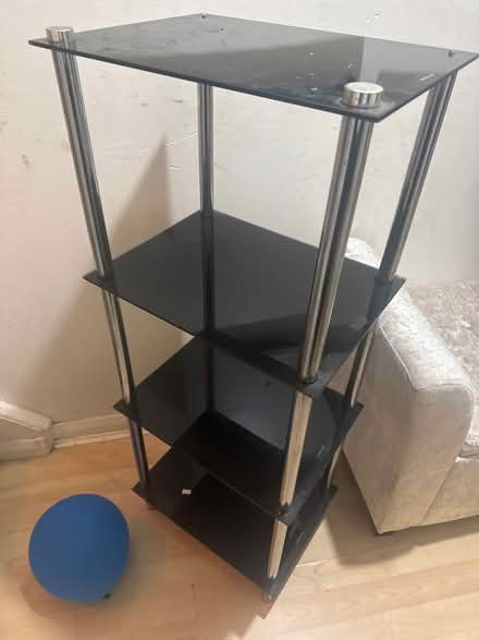 Photo of free Black glass stand (Yeading, Hayes UB4) #1