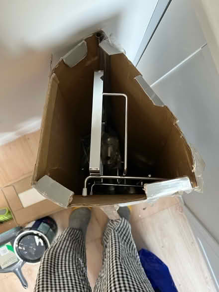 Photo of free Chrome kitchen rail system (BN3 7BT) #3