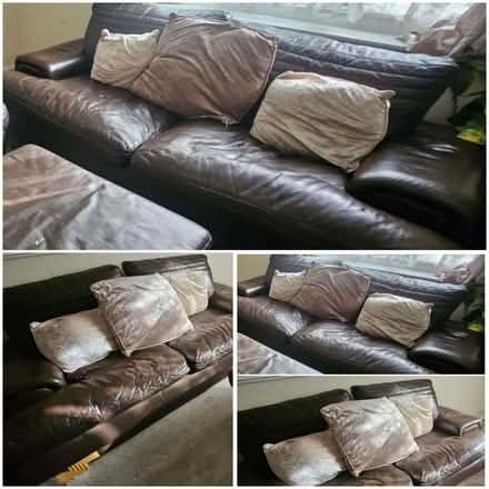 Photo of free 2 and 3 seater sofa settee (Bradley WV14) #1