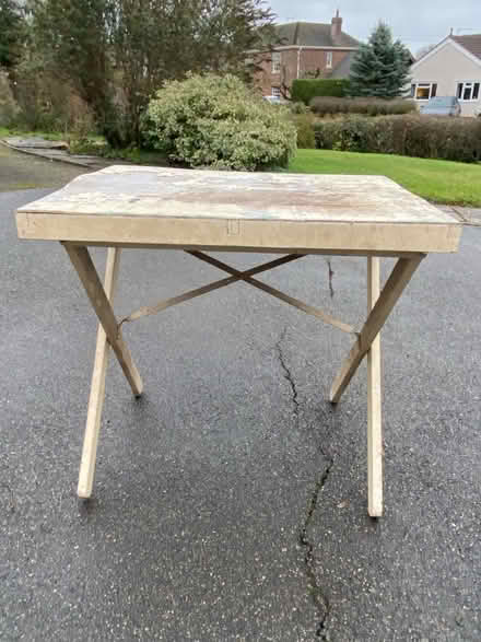 Photo of free Folding card table - upcycling project (Gorse Hill GU22) #1
