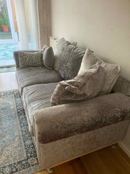 Photo of free 2 seater sofa (Po12) #2