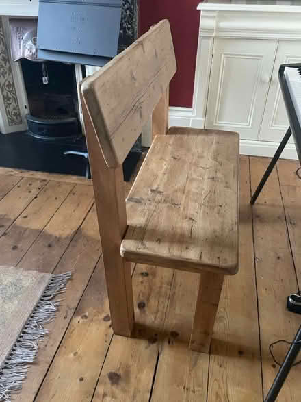 Photo of free Wooden bench (Fairfield LA1) #2
