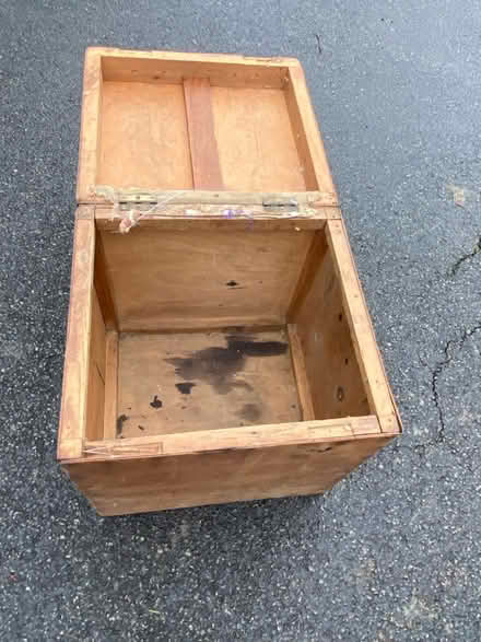 Photo of free Lovely wooden box trunk (Gorse Hill GU22) #2