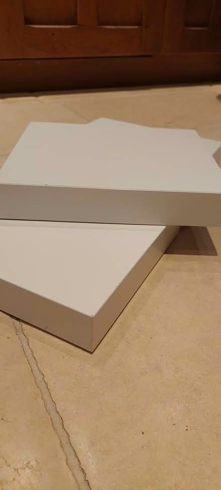 Photo of free 3 White Ikea Floating Shelves (Horsham) #3