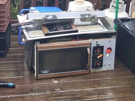 Photo of free Scrap Metal Tank, Stove, microwave (Lewisdale Rd, Clarksburg, MD) #3