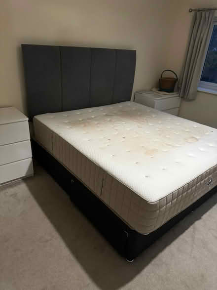 Photo of free Super kingsize divan mattress and headboard (Liswerry NP19) #4