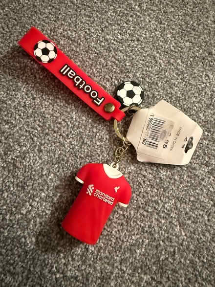 Photo of free Mo Salah Liverpool football keyring (Carshalton) #2