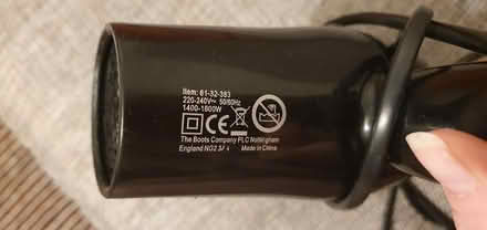 Photo of free Small hairdryer (Headington OX3) #2