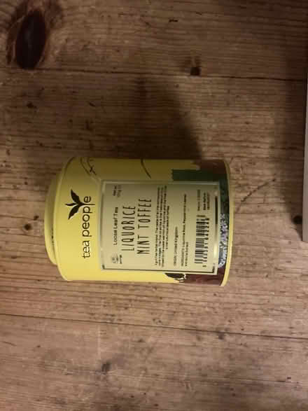 Photo of free One tin of Tea People liquorice mint toffee collection only from Wivenhoe (Fordstreet CO6) #1